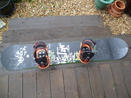 Nidecker snowboard and burton - nidecker,